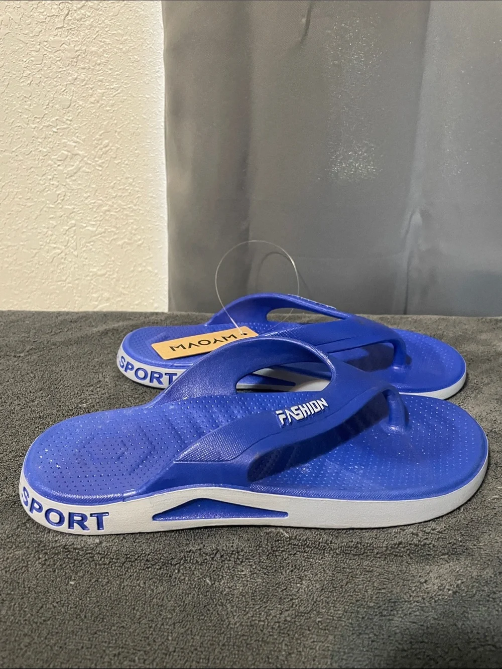 Blue Men's Flip-Flop Sandals - Comfortable Daily Wear NWT